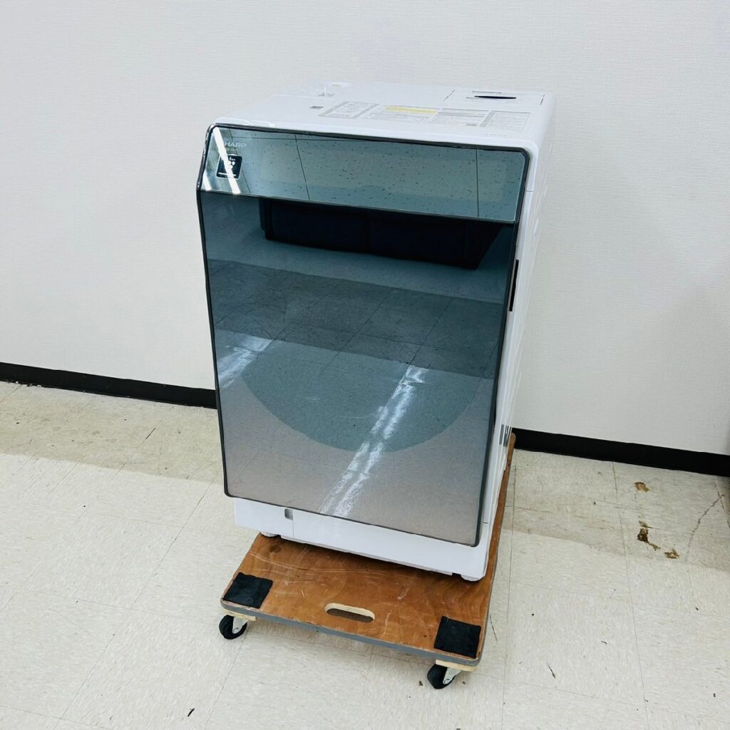 SHARP シャープ ドラム式電気洗濯乾燥機 超音波ウォッシャー ES-U111-TL 2019年製