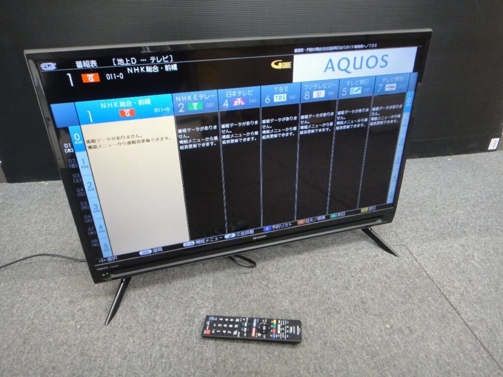 SHARP シャープ 32型 液晶テレビ 2T-C32AC2 2019年製 32インチ テレビ
