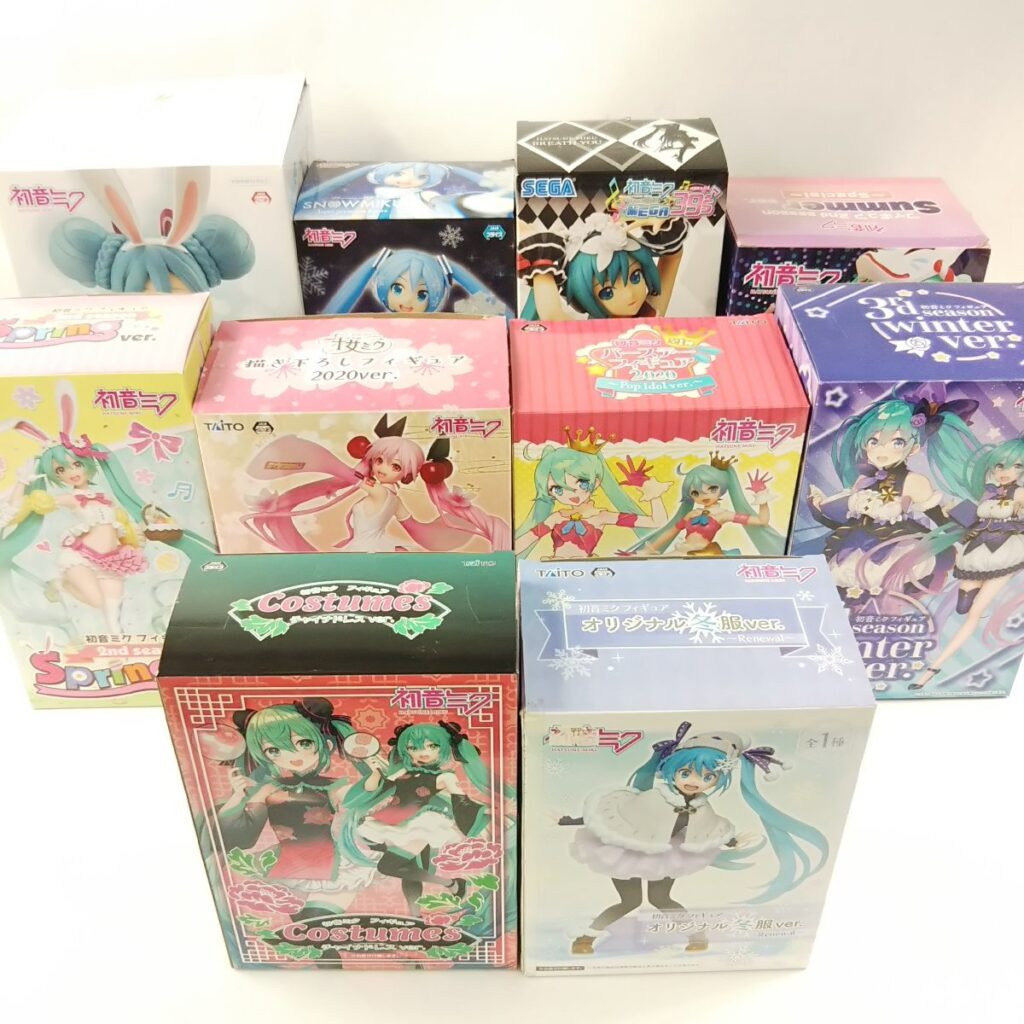 大量 初音ミク フィギュアいろいろまとめて