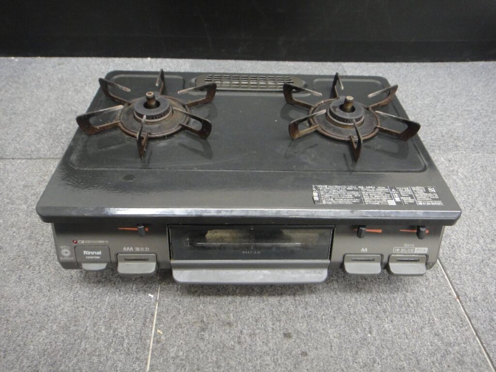 Rinnai KSR670BKL ガスコンロ LPガス用 2口 2020年製