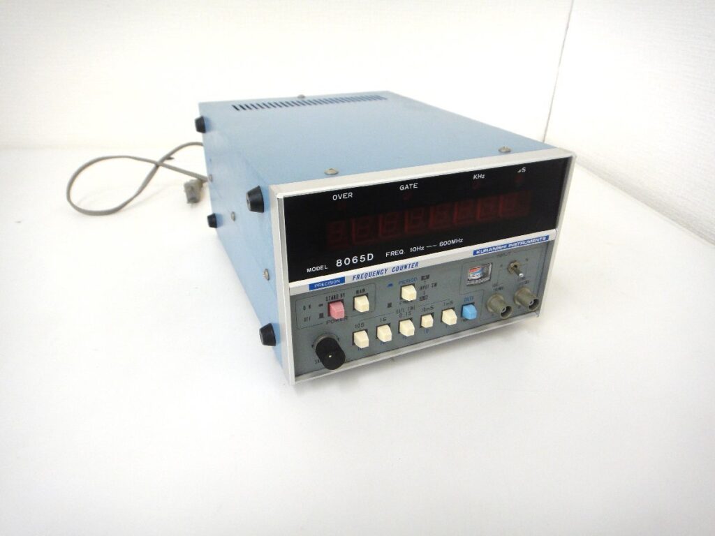 KURANISHI 周波数カウンター 8065D 本体のみ 動作未確認