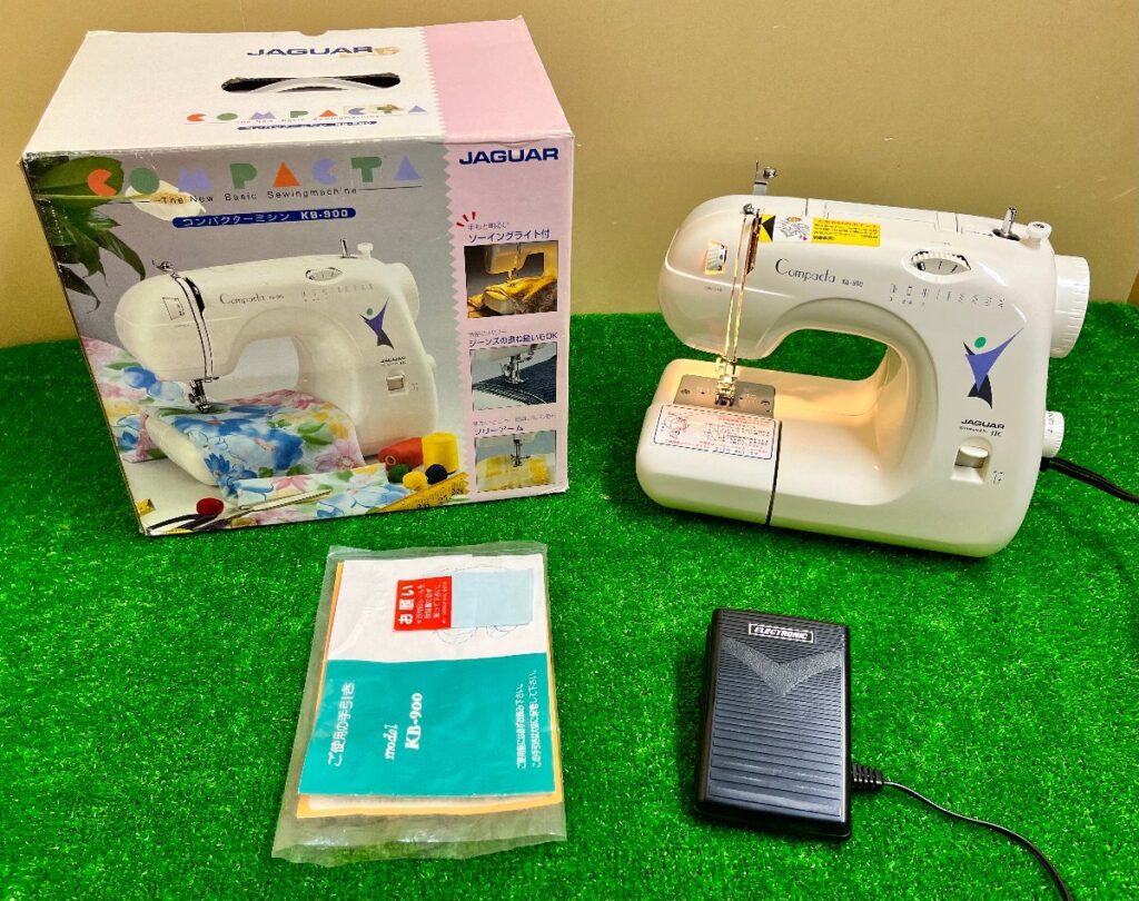 ジャガー JAGUAR ミシン KB-900 通電確認済