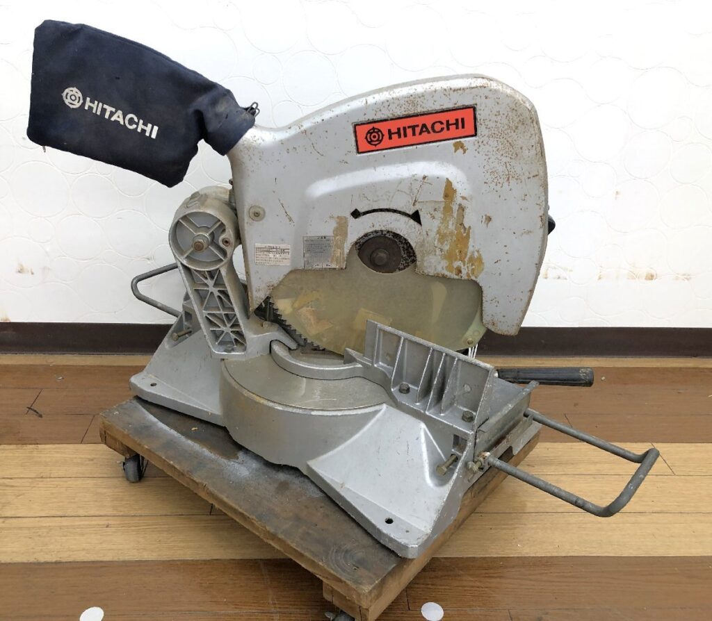 日立 HITACHI 380mm ブレーキ付 卓上丸のこ C15F 丸ノコ 丸鋸 マルノコ 木工 電動工具