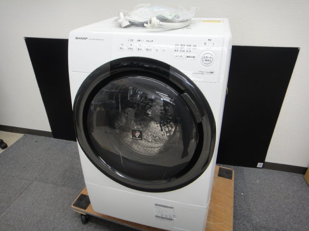 SHARP ES-S7G-WL ドラム式 洗濯乾燥機 洗濯7kg 乾燥3.5kg 2022年製