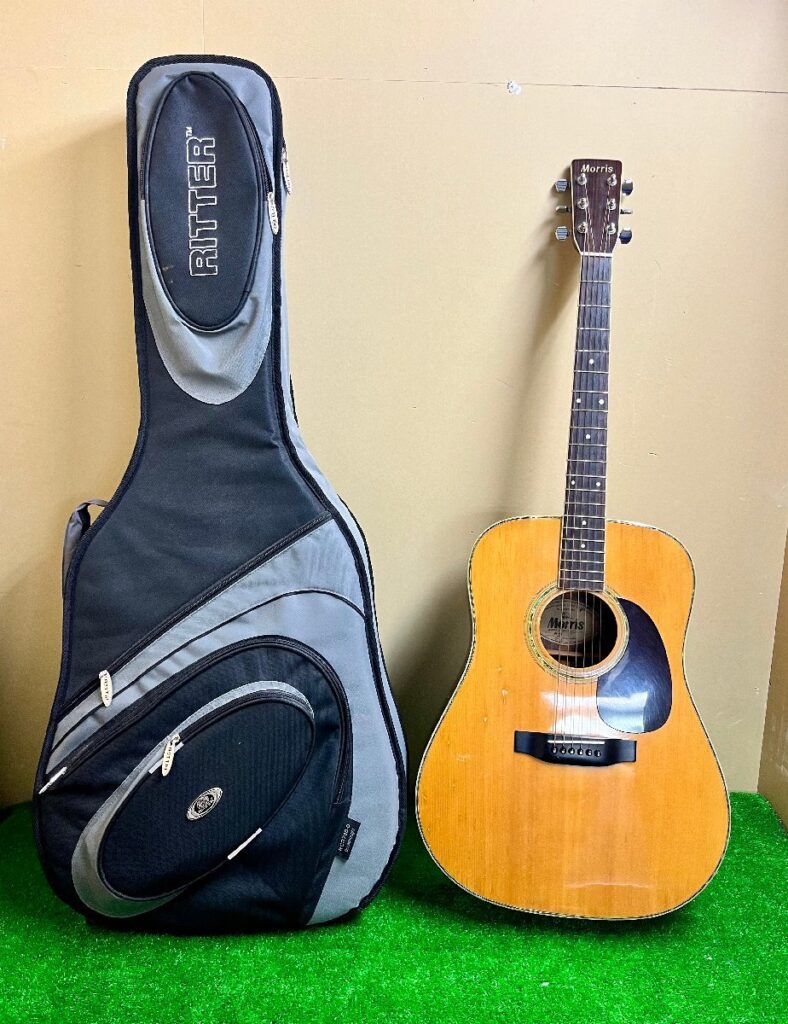 Morris モーリス W-30 アコースティックギター ソフトケース付