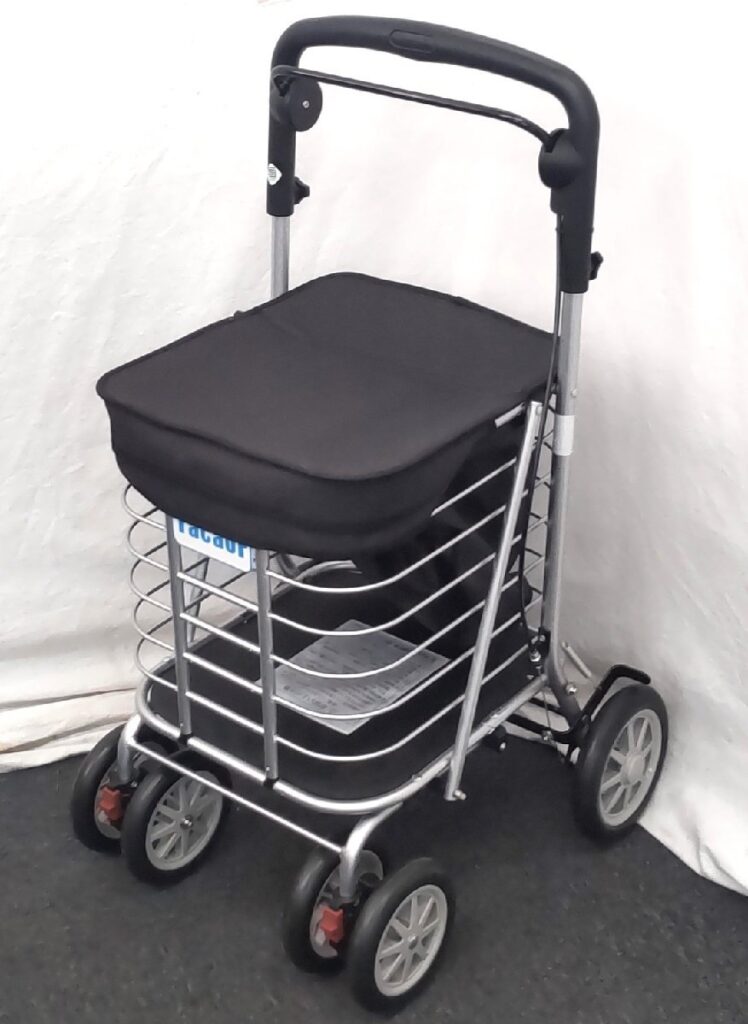 幸和製作所 TakaoF テイコブワゴンDX シルバーカー PS189 折りたたみ 歩行補助 歩行器