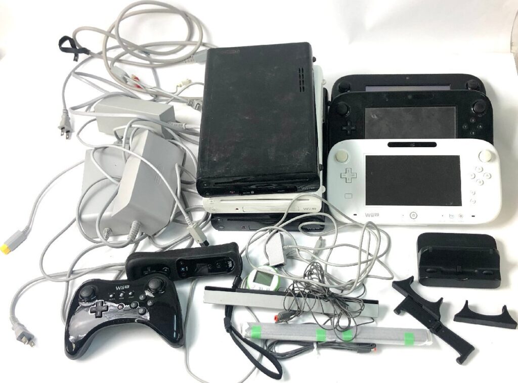 Wii U 本体 WUP-101 ゲームパッド コントローラー ケーブル その他 まとめ 詳細不明 初期化済み