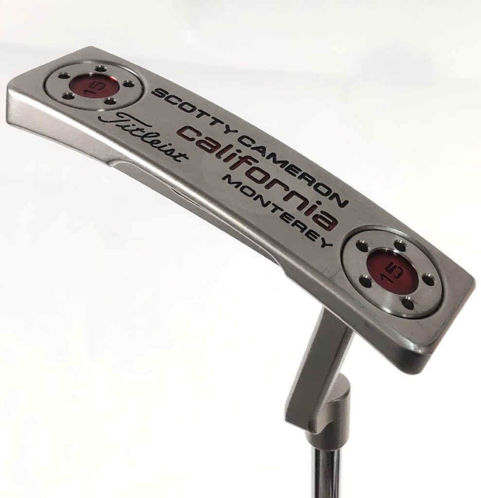 SCOTTY CAMERON スコッティキャメロン California Titleist DELMAR 15 パター ヘッドカバー付き ゴルフクラブ
