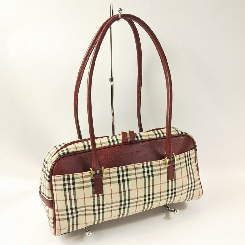 正規 BURBERRY バーバリー ショルダーバッグ 鞄 通勤 通学