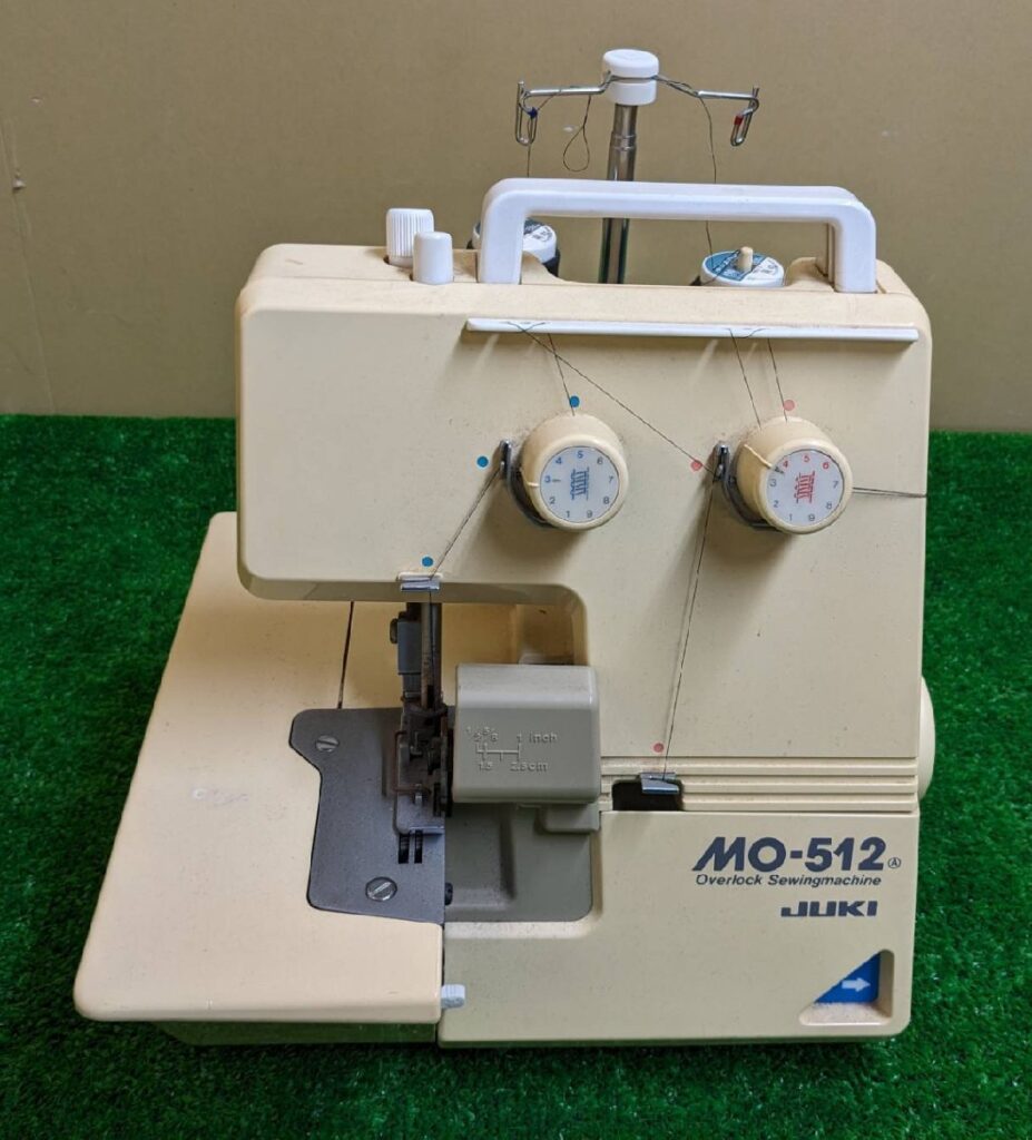 JUKI ジューキ MO-512 ロックミシン ※電源コード欠品 動作未確認