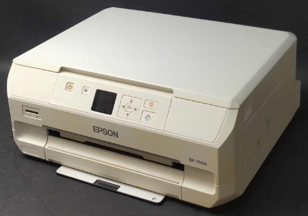 通電確認済み EPSON EP-708A インクジェット複合機 2016年製 エプソン プリンター 印刷機