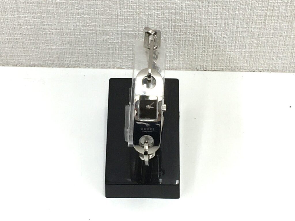 グッチ GUCCI チェーン ベルト ブレスレット 6100L 腕時計 ウォッチ クォーツ 不動品/動作未確認
