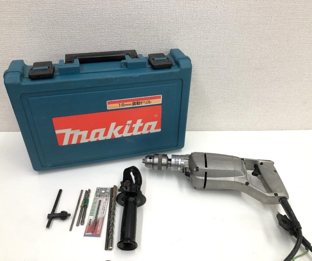 makita マキタ 16mm 震動ドリル 8416 ケース付き 電動工具 通電確認済み