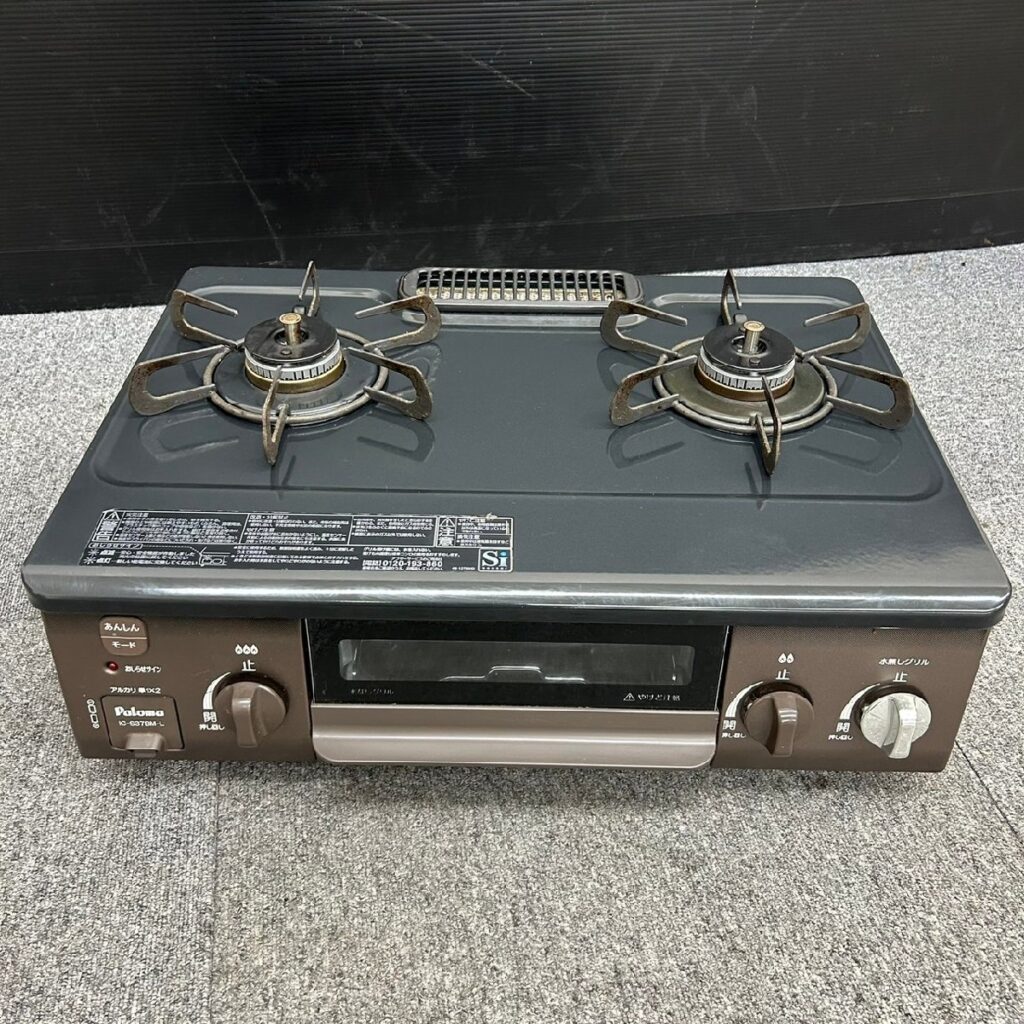 Paloma パロマ IC-S37BM-L ガステーブル 2019年製 LPガス