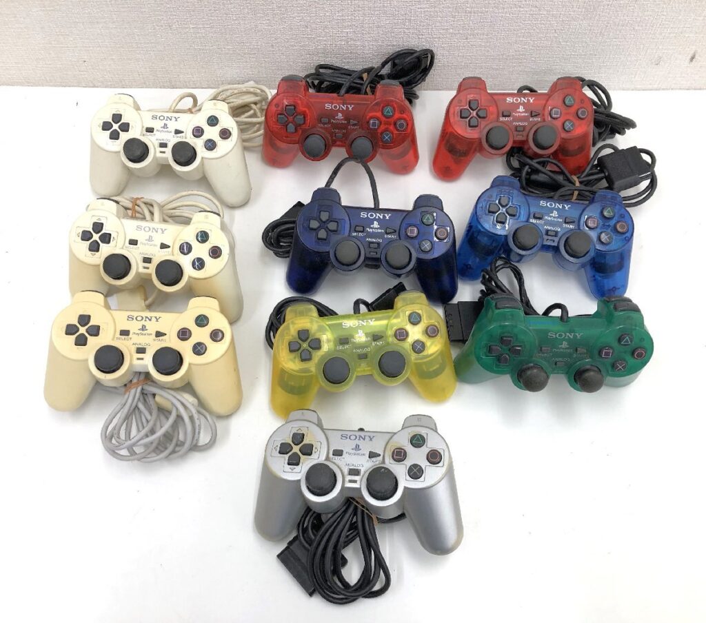 SONY ソニー PS2 デュアルショック2 コントローラー 10点 まとめ PlayStation2 プレステ2 SCPH-10010