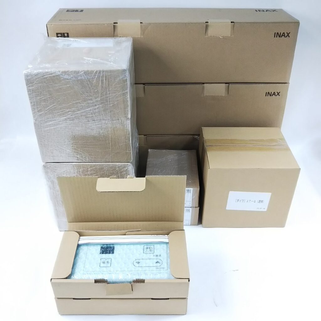大量 未開封 未使用 INAX リクシル Rinnnai など 水回りいろいろまとめて 浴室リモコン タオル掛けなど