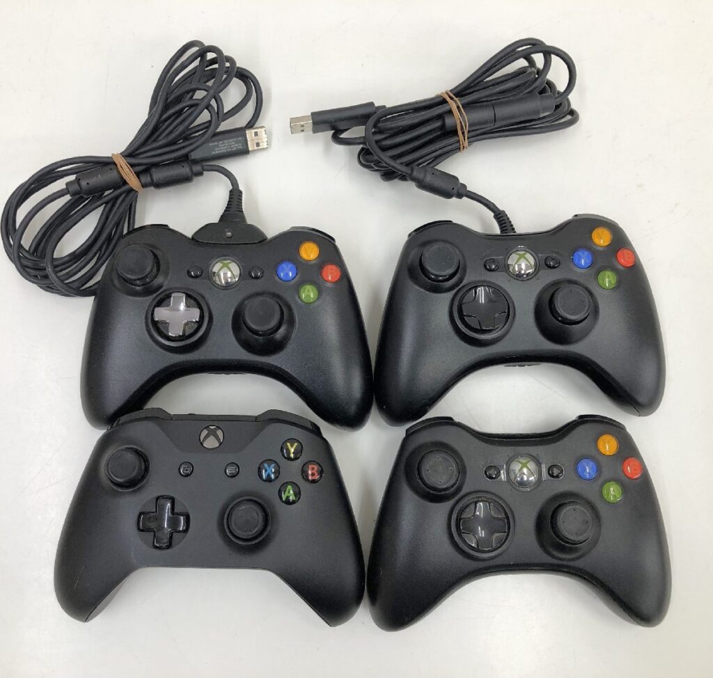 Microsoft マイクロソフト Xbox エックスボックス コントローラー まとめ 4点 Xbox360 ワイヤレス 等