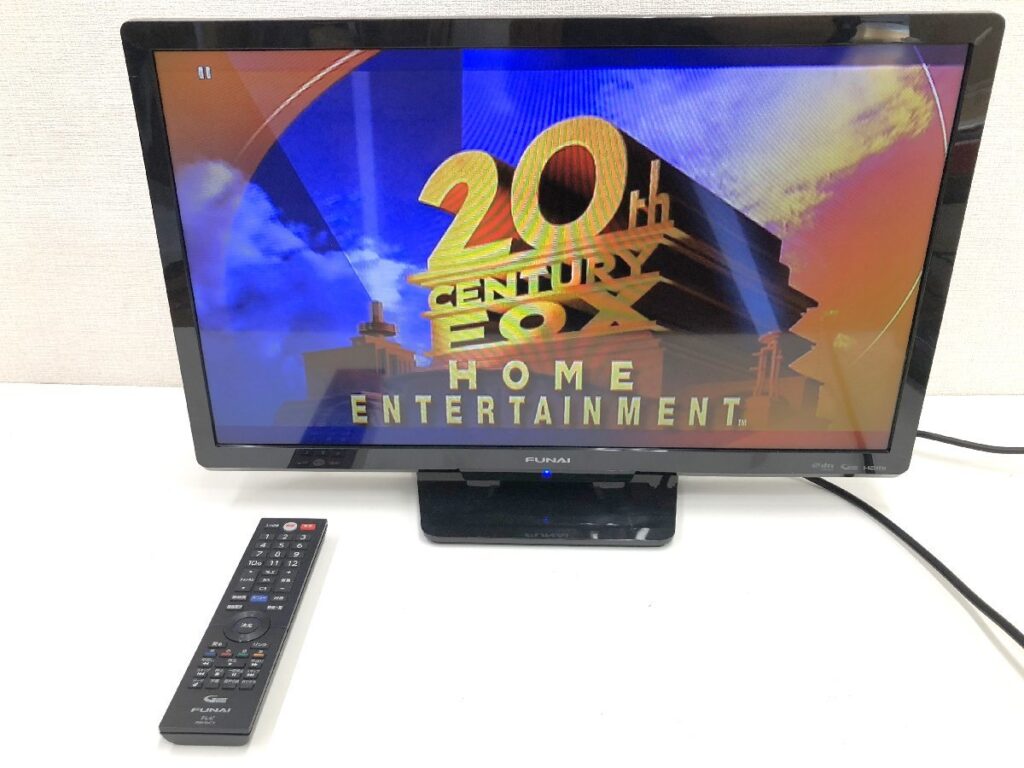FUNAI フナイ 24V型 液晶テレビ カラーテレビ 2019年製 FL-24H1010 リモコン付き