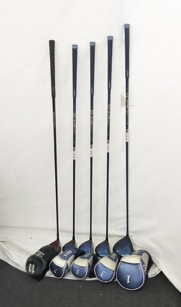 XXIO ゼクシオなど ゴルフクラブ5本セット MP800 1/3/5/7/11 カバーつき