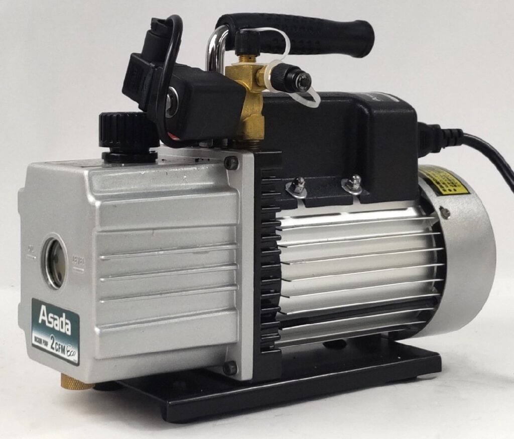 通電確認済み 動作未確認 ASADA アサダ 真空ポンプ 2CFM 電動工具 現状品