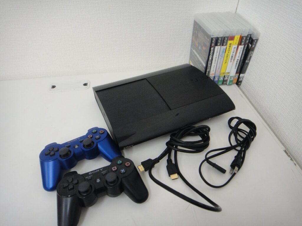 SONY ソニー PS3 本体 CECH-4200B 簡易動作OK 初期化済み ソフト付き