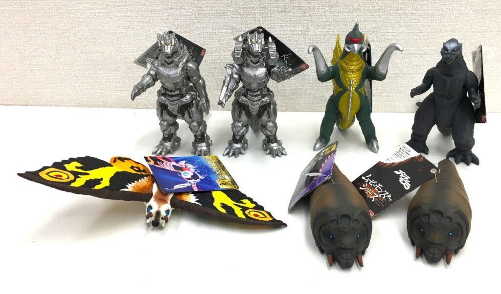 BANDAI バンダイ ムービーモンスターシリーズ メカゴジラ/メカゴジラ2004/モスラ/他 まとめ売り