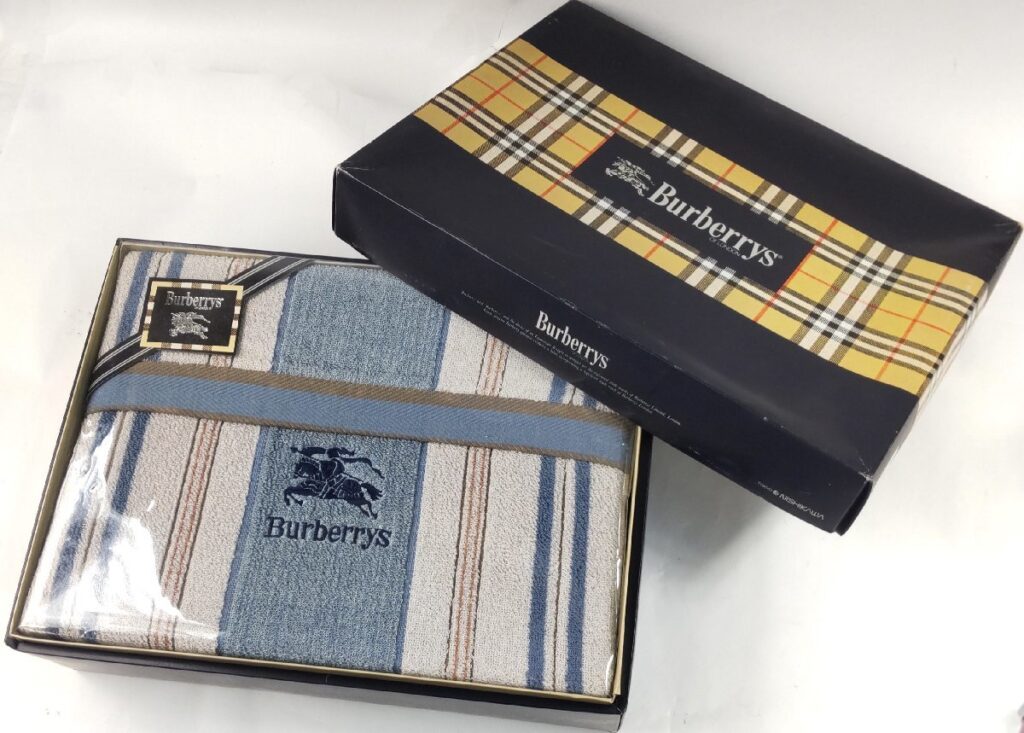Burberry バーバリー タオルケット エリオット 140×190㎝ 綿100％