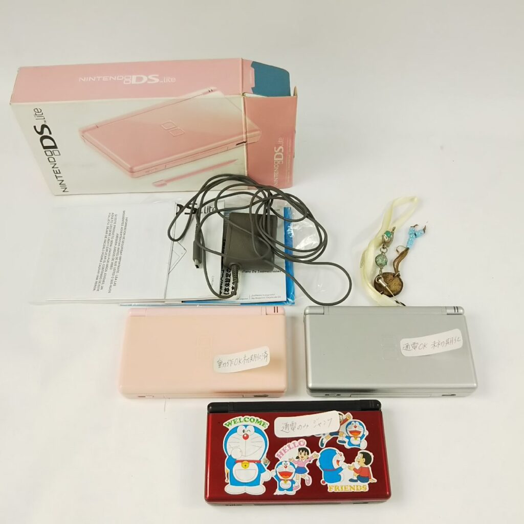 NINTENDO DS Lite USG-001 3点まとめて ニンテンドー 状態いろいろ