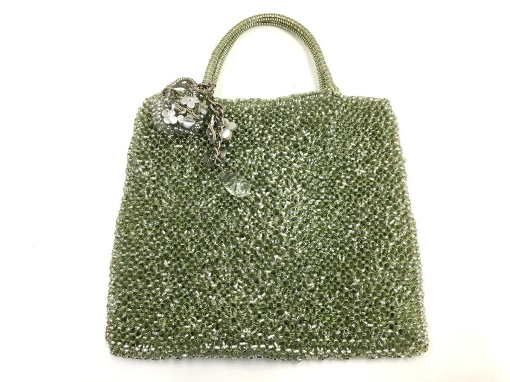 ANTEPRIMA アンテプリマ ワイヤーバッグ トートバッグ ハンドバッグ レディース グリーン系