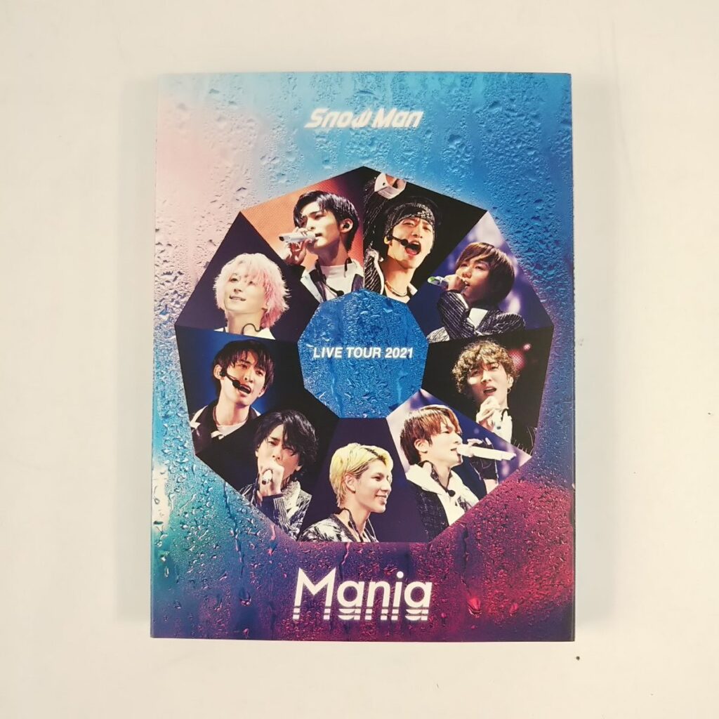 動作未確認 Snow Man スノーマン Mania ライブツアー 2021 3枚組ブルーレイ ジャニーズ