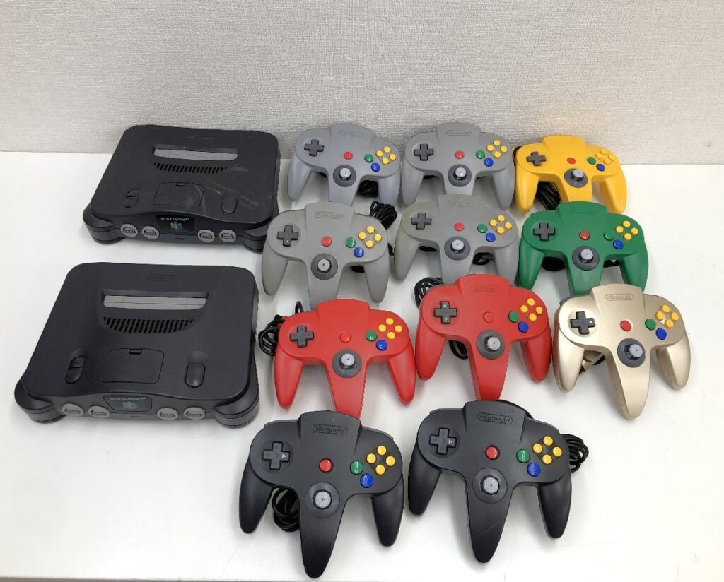 Nintendo ニンテンドー 64 本体 コントローラー まとめ NUS-001 NUS-005 ロクヨン N64