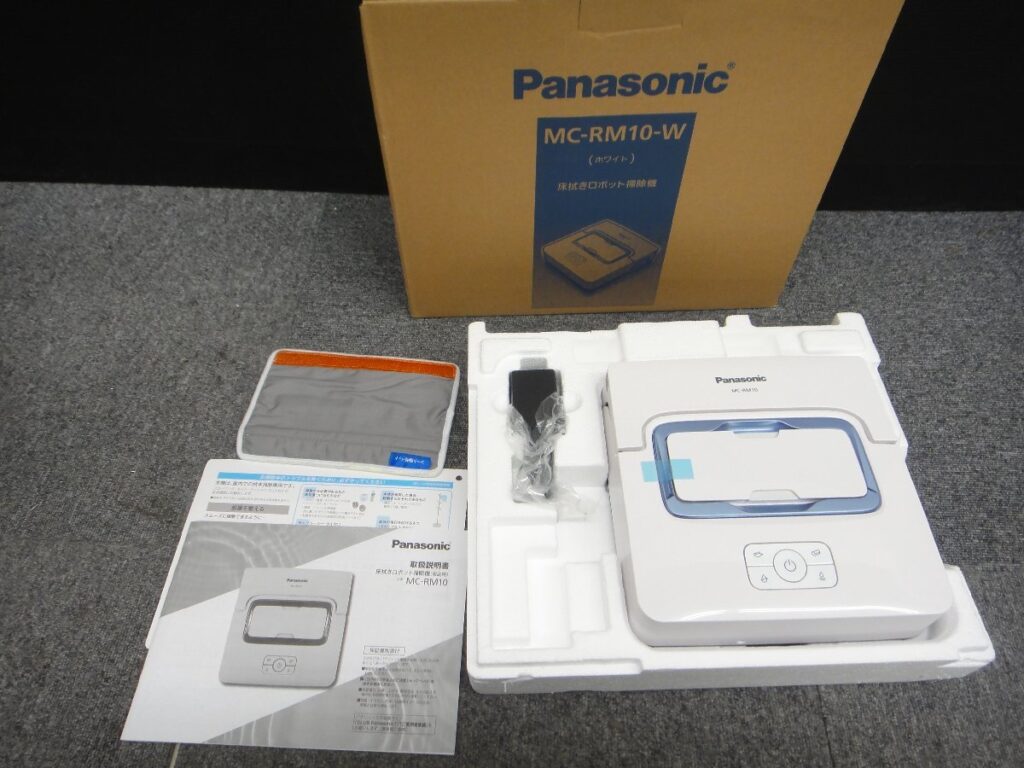 Panasonic/パナソニック 床拭きロボット掃除機 Rollan ローラン MC-RM10-W ホワイト