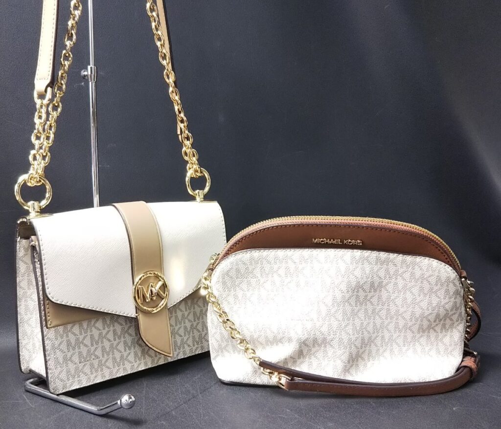 正規 MICHAEL KORS マイケルコース ショルダーバッグ2点セット ポシェット 鞄