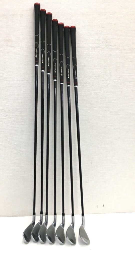 YAMAHA ヤマハ inpres X D Black TBX-510i アイアンセット 7本 3/5/6/8/9/A/P