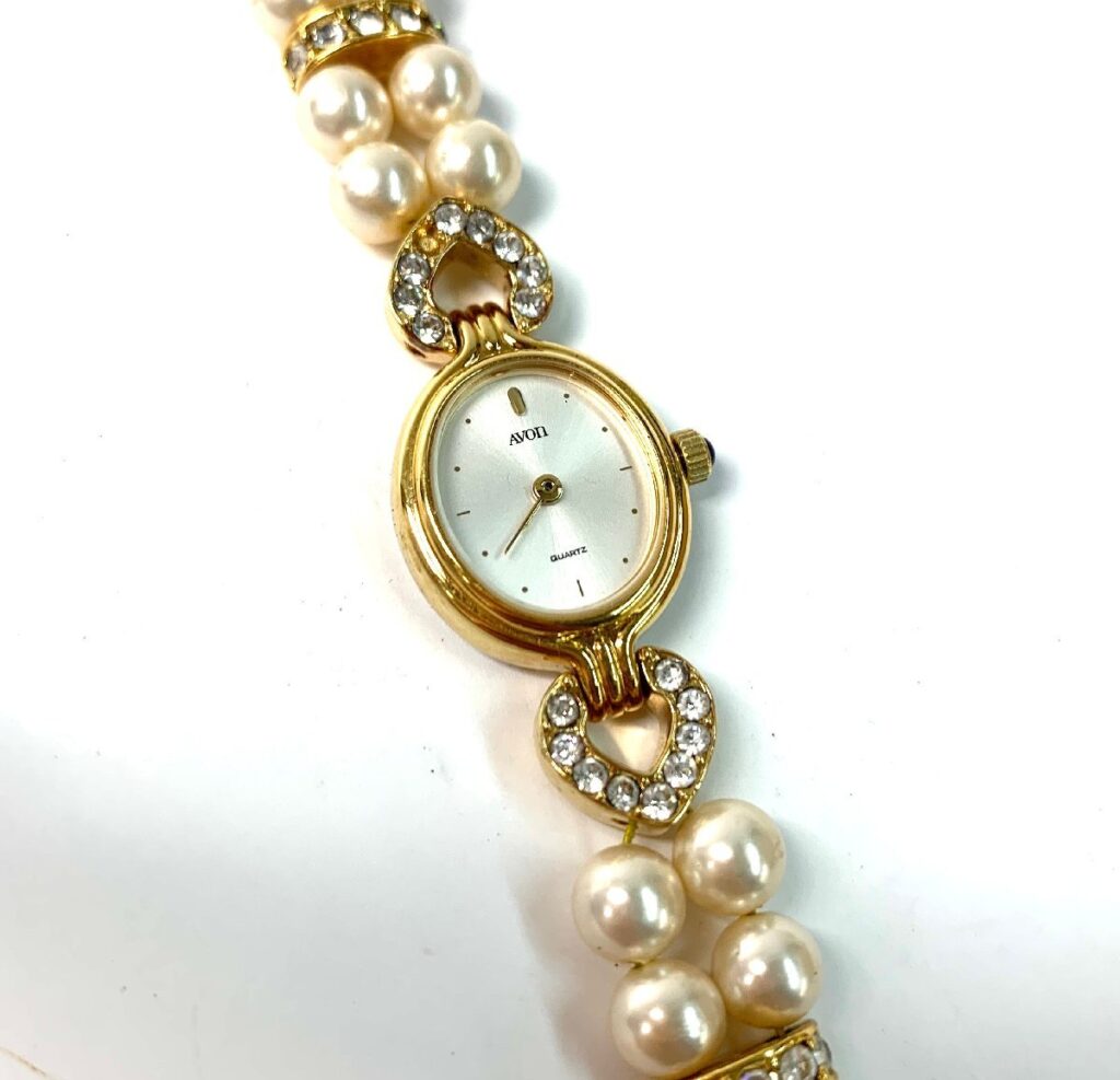 AVON エイボン パール 腕時計 レディース 電池切れ 動作未確認