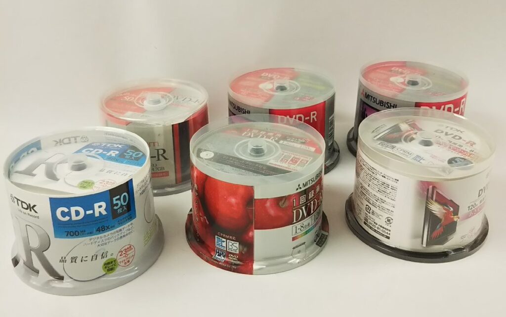 未開封 DVD-R/CD-R 120分×50枚 6巻セット