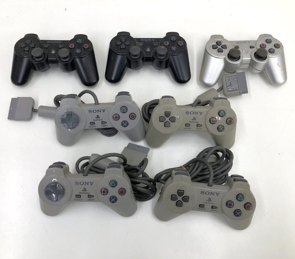 SONY ソニー PlayStation プレイステーション コントローラー まとめ 7点 ワイヤレス SCPH-1080/CECHZC1J