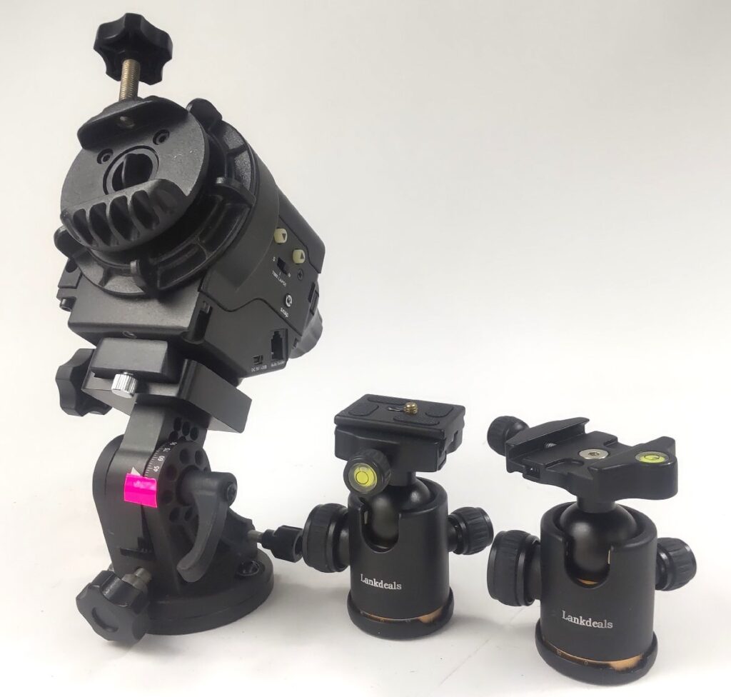 動作未確認品 Kenko ケンコー スカイメモ コンパクトポータブル型 赤道儀/Lankdeals 自動雲台 現状品