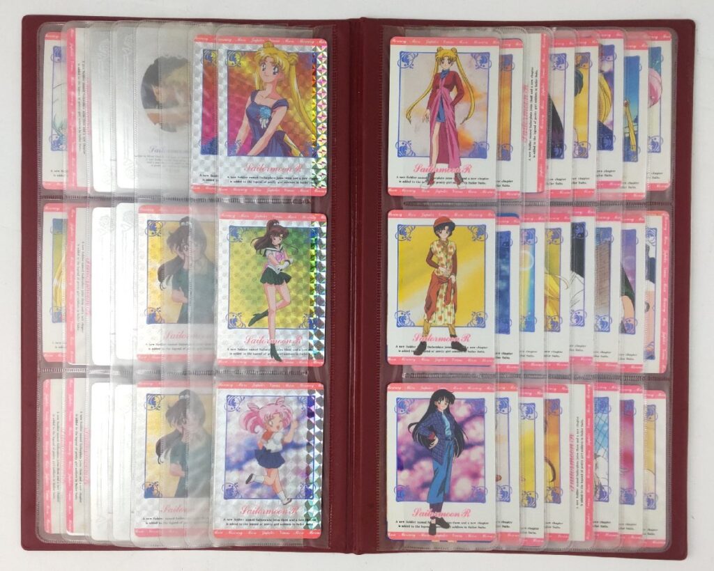 美少女戦士セーラームーンR アマダ キラ カードダス いろいろまとめて 専用カードケース付き