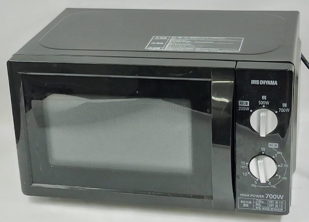 通電確認済み IRIS OHYAMA アイリスオーヤマ 電子レンジ PMB-T176-5-B 2019年製