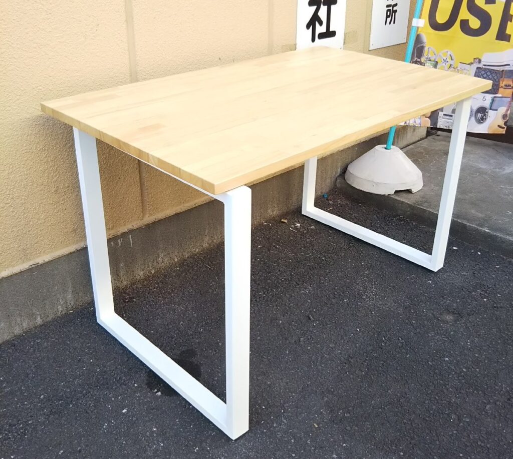 かなでもの ダイニングテーブル 無垢 115cm幅