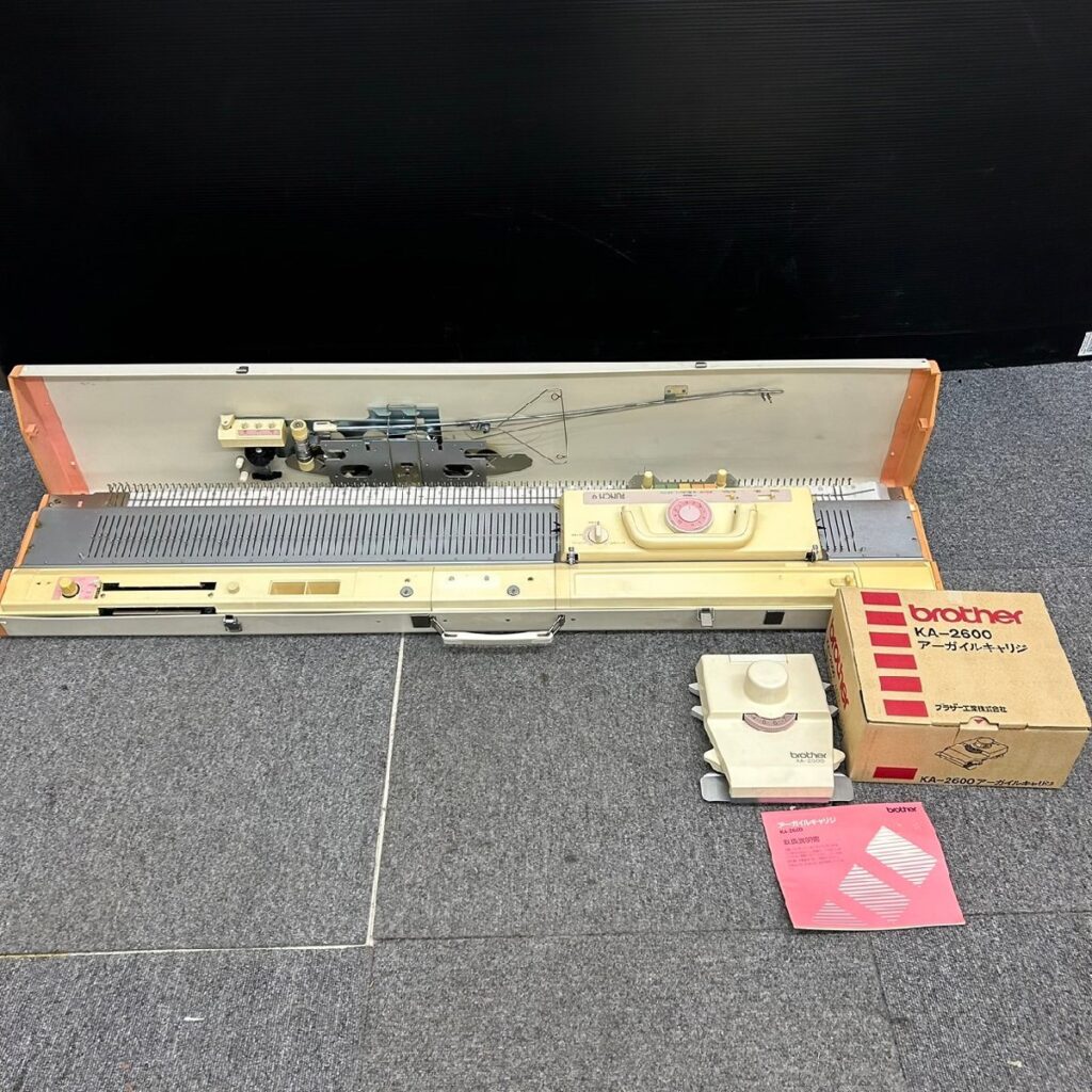 BROTHER ブラザー PUNCH9 パンチ9 KH-264P 編み機 アーガイルキャリジ KA-2600