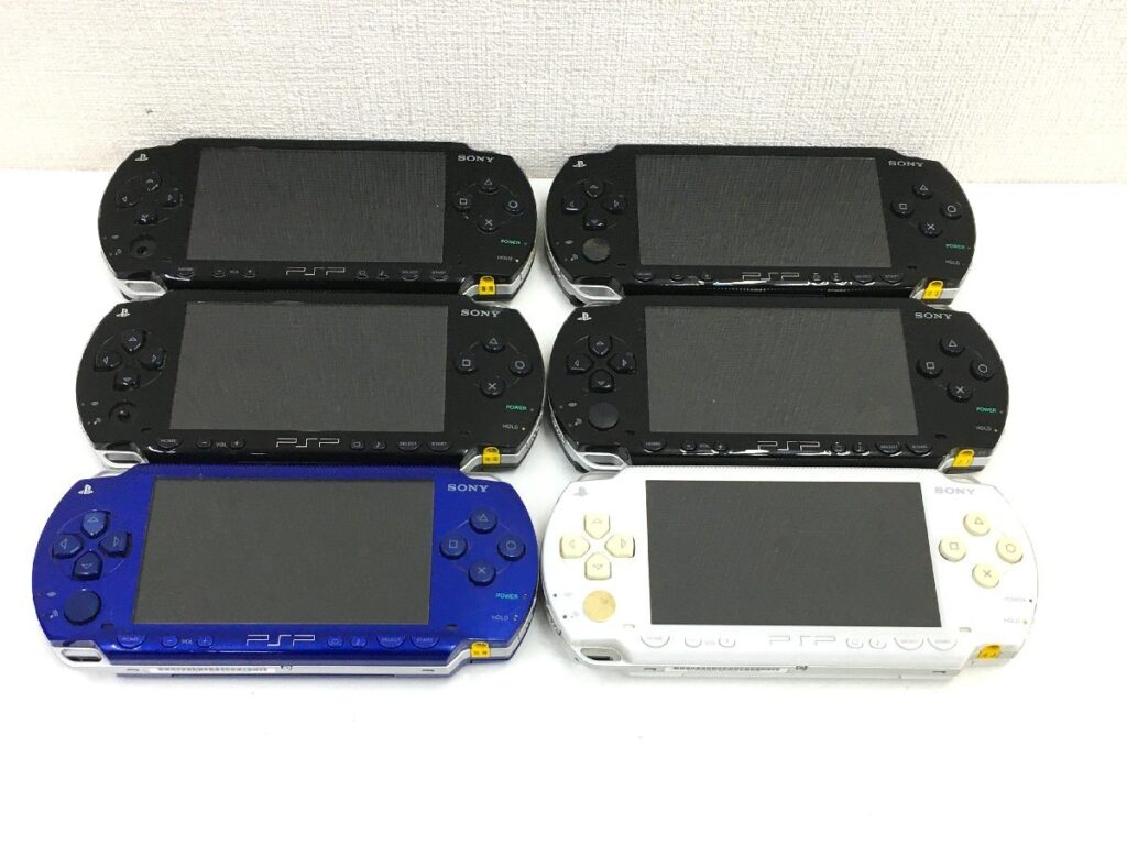 SONY ソニー PSP プレイステーションポータブル PSP-1000 6台 まとめ売り 動作確認済み