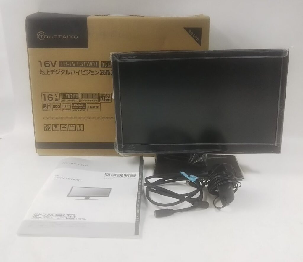 16V型地上デジタルハイビジョン液晶テレビ TH-TV16TW01 2018年製