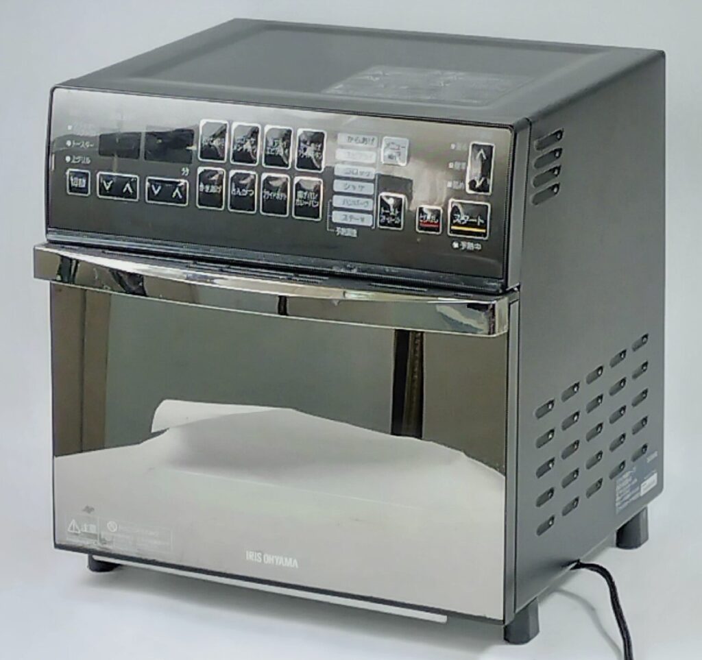 通電確認済み IRIS OHYAMA アイリスオーヤマ リクック熱風オーブン FVX-M3B-B 2020年