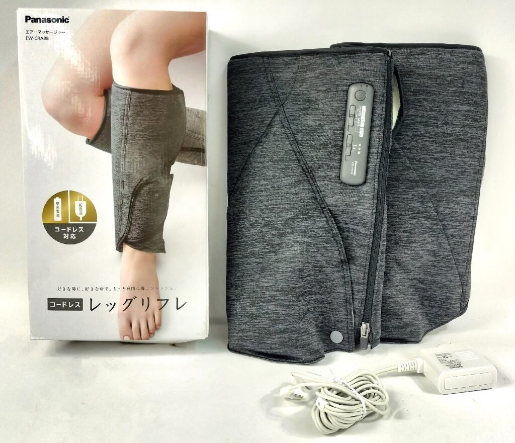簡易動作確認済み Panasonic パナソニック エアーマッサージャー レッグリフレ EW-CRA38 家庭用マッサージ器 家電