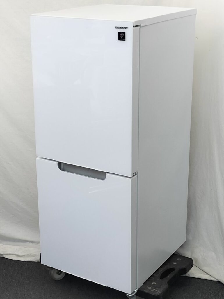 簡易動作確認済み SHARP シャープ ノンフロン冷凍冷蔵庫 SJ-GD15G-W