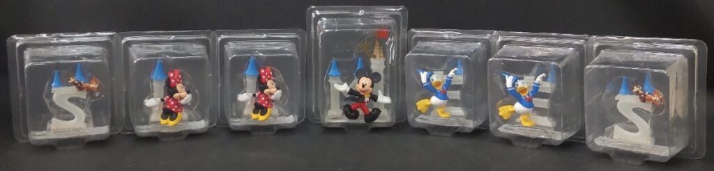 ディズニーランド マジックラリー キャンペーン オリジナル フィギュアリン 6点セット ミッキー/ミニー/ドナルド他