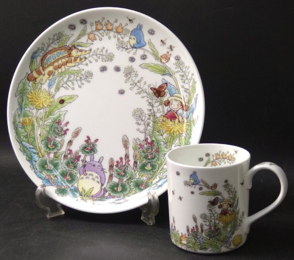 未使用 Noritake ノリタケ となりのトトロ 食器2点セット プレート/マグカップ 洋食器 ジブリ