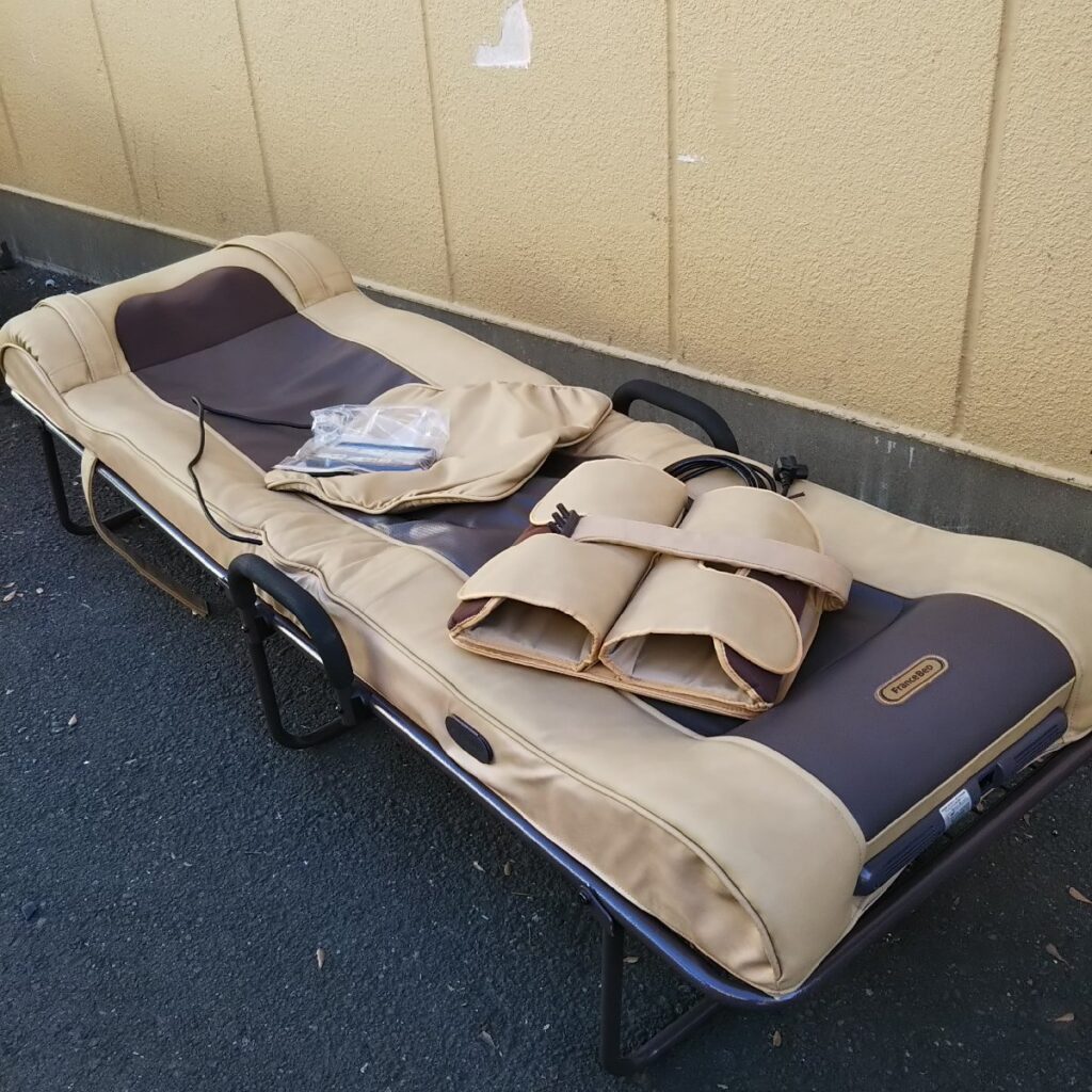 動作品 フランスベッド 折りたたみ式全身治療ベッド スリーミー2122 電気マッサージ